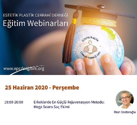 Estetik Plastik Cerrahi Derneği Webinar Sunumum 
