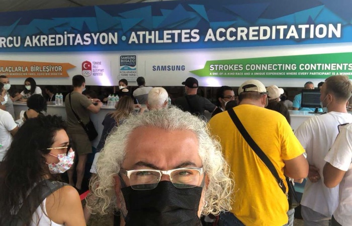 2021 kıtalararası yüzme yarışını tamamladım