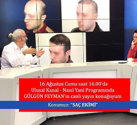 Bugün saat 16.00’da Ulusal Kanal’dayım 