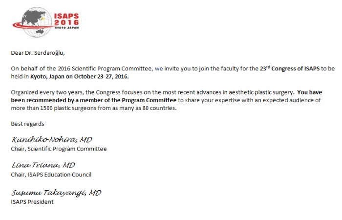 ISAPS 2016 Kyoto – Japan